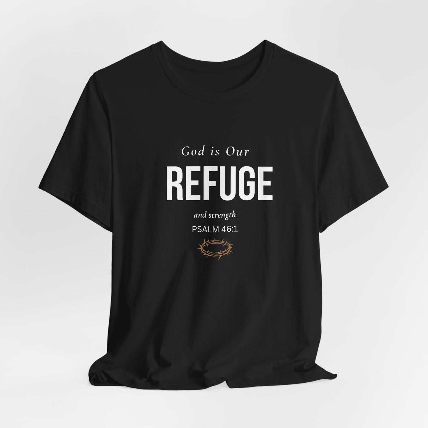 Refuge Tee — Psalm 46:1