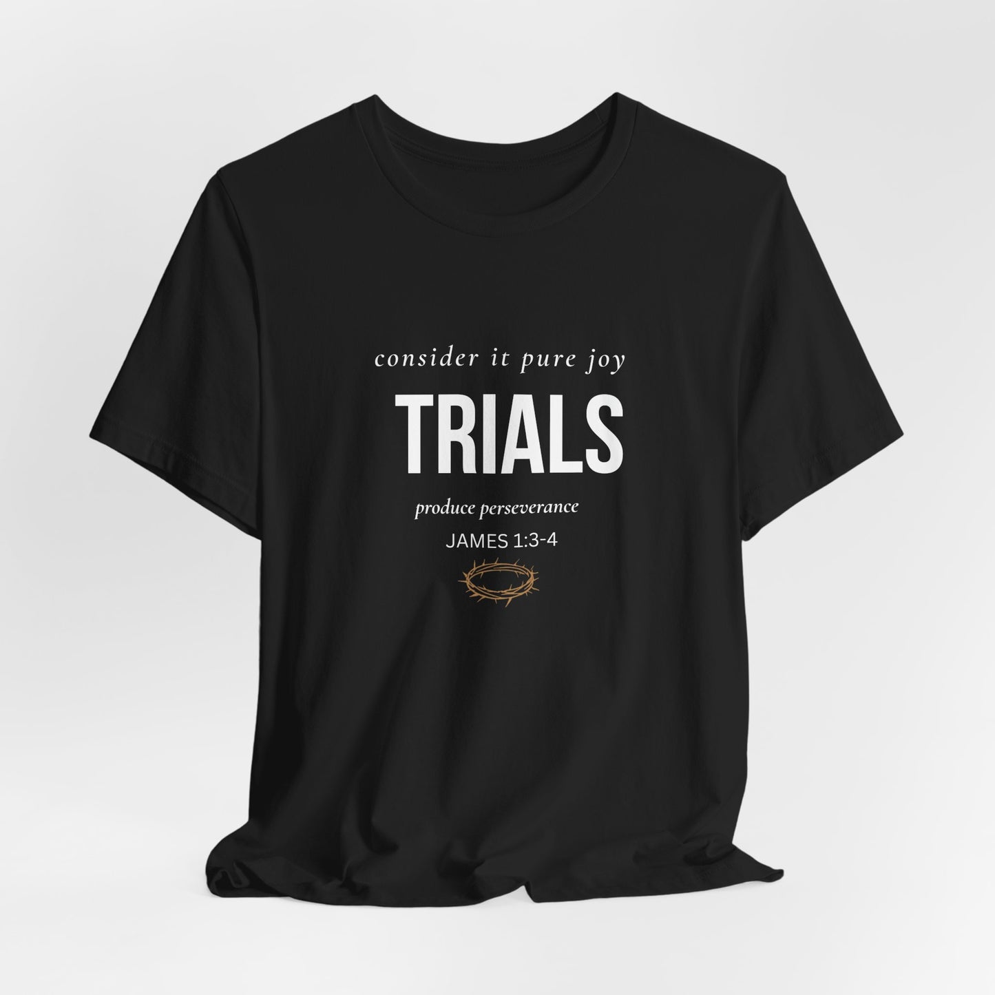 Trials Tee — James 1:3-4