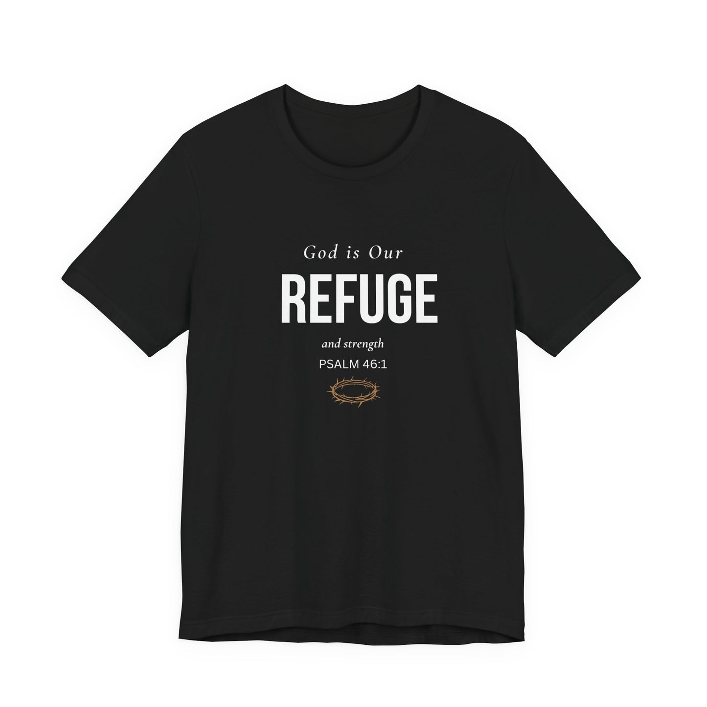 Refuge Tee — Psalm 46:1